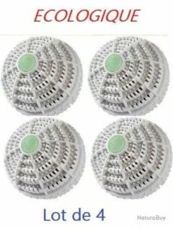 4 Boules De Lavage Céramique écologique -