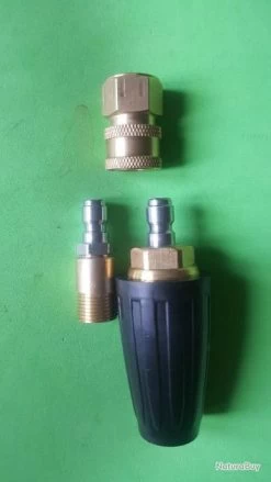 Buse Rotative Rotabuse Turbo Calibre 040 Pour Nettoyeur Haute Pression Avec Raccords Rapide Karcher