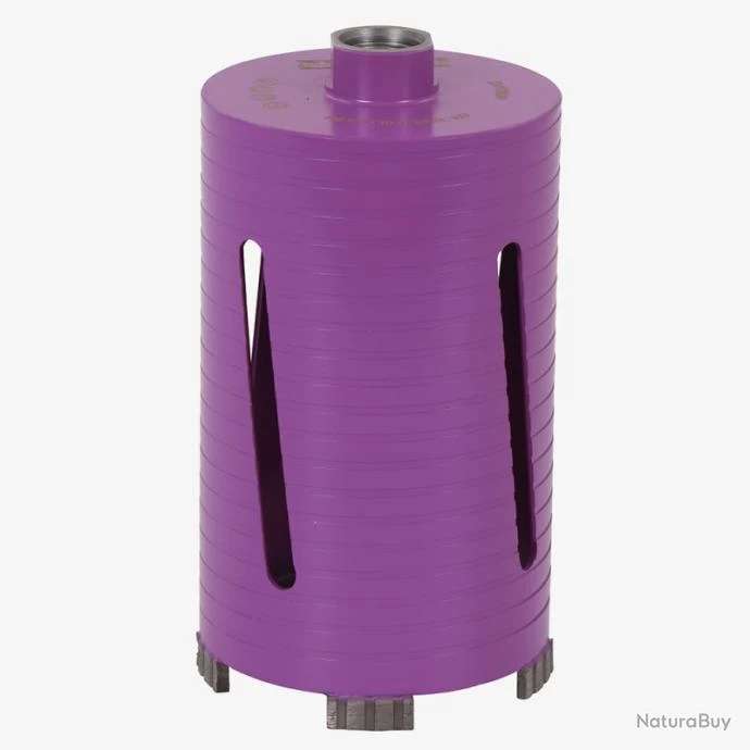 Couronne Diamantée à Sec D102mm Longueur 150 Mm Raccord R1/2 Sidamo 1 Couronne Diamantée à Sec D102mm Longueur 150 Mm Raccord R1/2 Sidamo