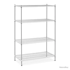 Étagère Charge Lourde Métallique Professionnel 120 X 60 X 180 Cm 1 000 Kg 14_0001506