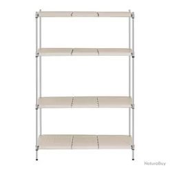 Étagère Charge Lourde Métallique Professionnel 120 X 60 X 180 Cm 1 000 Kg 14_0001507