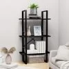 Étagère De Rangement Noir 60x30x105 Cm Aggloméré 806508