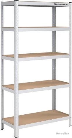 Étagère De Rangement Spéciale Charges Lourdes 180 X 90 X 40 Cm Charge Maximale : 875 Kg étagère Pou