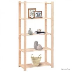 Étagères De Rangement à 5 Niveaux 2 Pcs 80x38x170 Cm 250 Kg 3051113