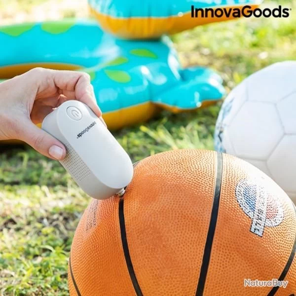 Gonfleur Et Pompe à Vide Rechargeable 2 En 1 InnovaGoods® Blovak 1 Gonfleur Et Pompe à Vide Rechargeable 2 En 1 InnovaGoods® Blovak