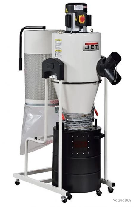 Jet JCDC-1.5-M Aspirateur Copeaux De Bois Cyclonique 1.1kW 230v Jet JCDC-15-M 1 Jet JCDC-1.5-M Aspirateur Copeaux De Bois Cyclonique 1.1kW 230v Jet JCDC-15-M