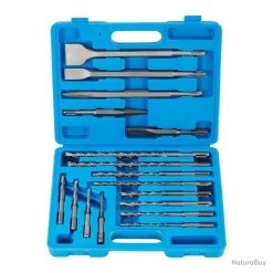 Jeu De Mèches Et Burins SDS Plus - 17 Pièces 14_0006675