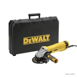 Meuleuse électrique 1200W 125mm Avec Coffret Et Disque Diamant DT71563-QZ DeWalt