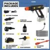 Nettoyeur Haute Pression Sans Fil Portable 6 MPA 870PSI Pratique Lavage Terrasse Voiture Jardin