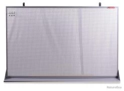 Panneau Perforé Plat En Métal Gris 150x94cm MW-Tools DEKP150-1015