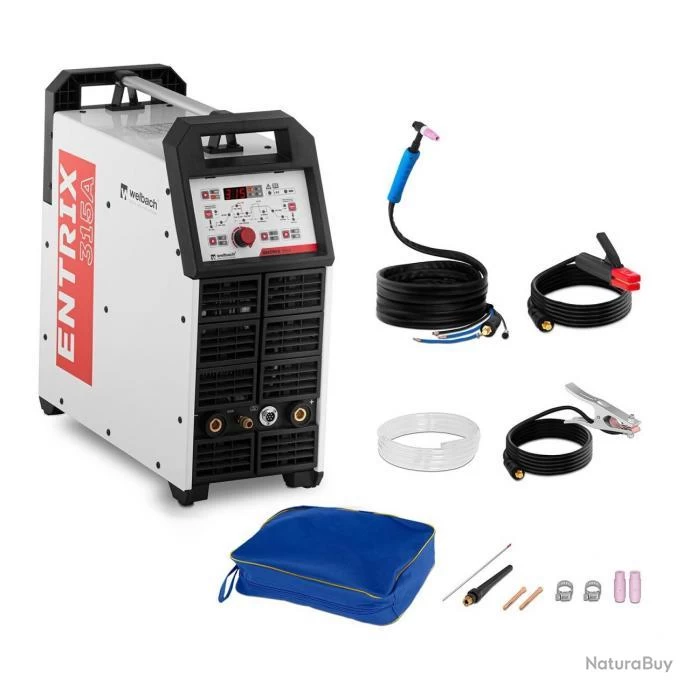 Poste À Souder Aluminium Alu TIG MMA E-Hand ENTRIX 315A (400 V, 315 A, FM 60%, Amorçage HF, Prof. M 1 Poste À Souder Aluminium Alu TIG MMA E-Hand ENTRIX 315A (400 V, 315 A, FM 60%, Amorçage HF, Prof. M