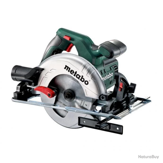 Scie Circulaire Portative KS 55 D160x20mm 1200W Avec Coffret Metabo 1 Scie Circulaire Portative KS 55 D160x20mm 1200W Avec Coffret Metabo