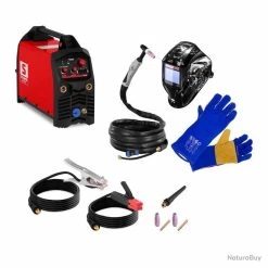 Set Poste à Souder TIG, Masque De Soudure Et Gants De Soudure - 200 A - IGBT 14_0006991