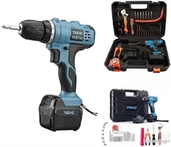 Visseuse Perceuse Sans Fil PSR 21V 2 Batteries Lithium 1000Ah 36 Accessoires