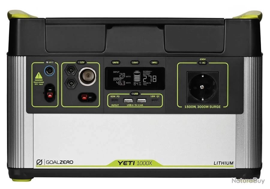 Batterie Centrale Lithium Portable Yeti 1000x Goal Zero 2 Batterie Centrale Lithium Portable Yeti 1000x Goal Zero – Image 2