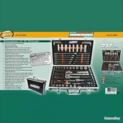 Boîte à Douilles 232 Pcs 1/4" Et 1/2" 429282