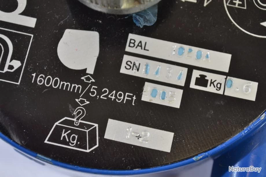 Equilibreur à Cable Prevost 1020A 1 à 2kg Atelier, Poste De Travail, Bricolage, Poulie Automatique 2 Equilibreur à Cable Prevost 1020A 1 à 2kg Atelier, Poste De Travail, Bricolage, Poulie Automatique – Image 2