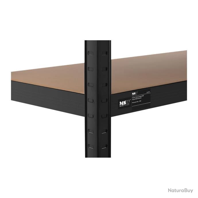 Étagère Charge Lourde étagère Métallique étagère D'atelier 90 X 40 X 180 Cm Supporte 5 X 175 Kg Gar 2 Étagère Charge Lourde étagère Métallique étagère D'atelier 90 X 40 X 180 Cm Supporte 5 X 175 Kg Gar – Image 2