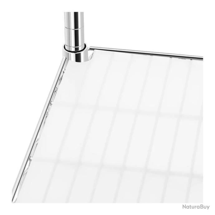 Étagère Charge Lourde Métallique Professionnel 180 X 60 X 180 Cm 1 000 Kg Tapis En Plastique Compri 2 Étagère Charge Lourde Métallique Professionnel 180 X 60 X 180 Cm 1 000 Kg Tapis En Plastique Compri – Image 2