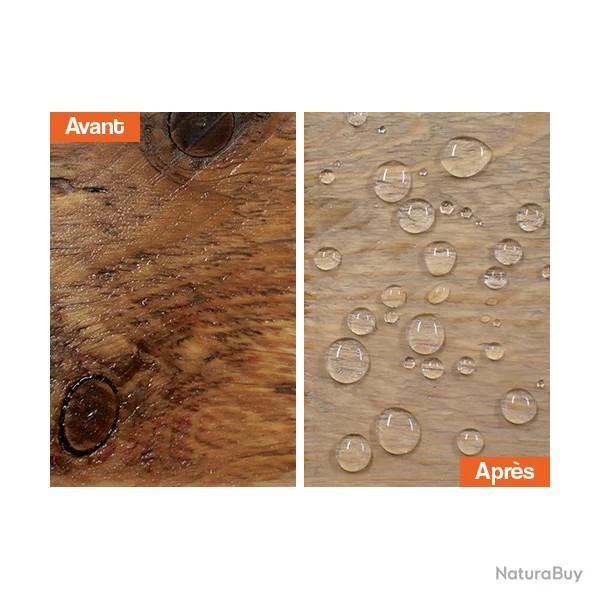 Hydrofuge Dalep Hydrobois 5L Prêt à L'emploi Pour 25m2 Effet Perlant 2 Hydrofuge Dalep Hydrobois 5L Prêt à L'emploi Pour 25m2 Effet Perlant – Image 2