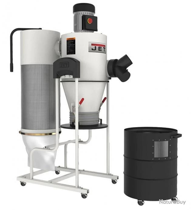 Jet JCDC-1.5-M Aspirateur Copeaux De Bois Cyclonique 1.1kW 230v Jet JCDC-15-M 2 Jet JCDC-1.5-M Aspirateur Copeaux De Bois Cyclonique 1.1kW 230v Jet JCDC-15-M – Image 2