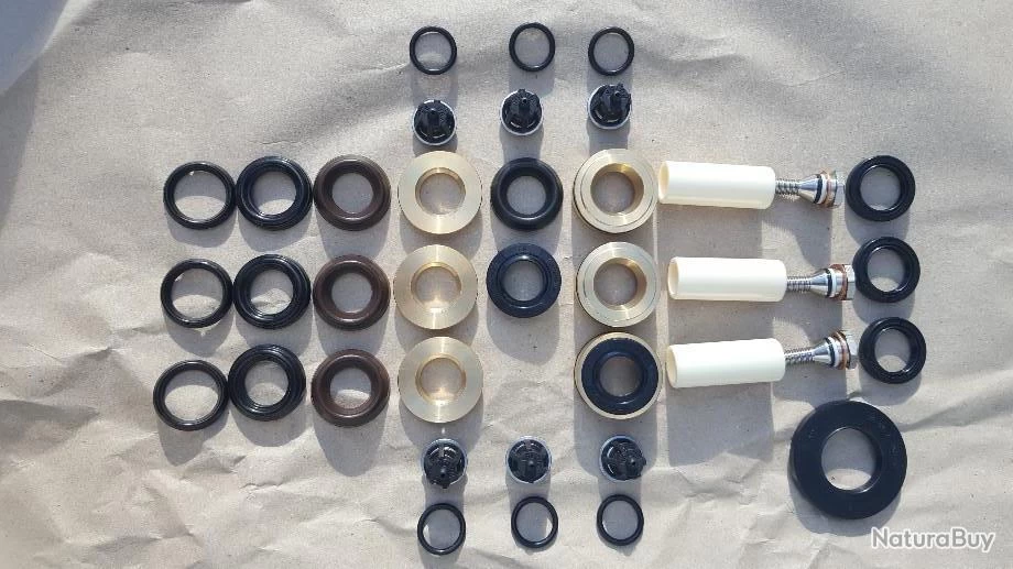 Kit De Réparation Pour Pompe Interpump, Pistons, Joints, Clapets, Bagues, Vis. 2 Kit De Réparation Pour Pompe Interpump, Pistons, Joints, Clapets, Bagues, Vis. – Image 2