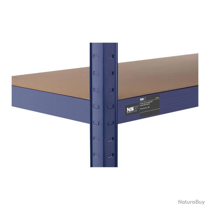 Lot De 2 étagères Charge Lourde étagère Métallique étagère D'atelier 90 X 40 X 180 Cm Supporte 5 X 2 Lot De 2 étagères Charge Lourde étagère Métallique étagère D'atelier 90 X 40 X 180 Cm Supporte 5 X – Image 2