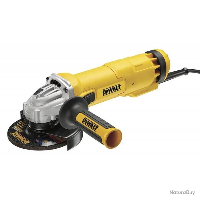 Meuleuse électrique 1200W 125mm Avec Coffret Et Disque Diamant DT71563-QZ DeWalt 2 Meuleuse électrique 1200W 125mm Avec Coffret Et Disque Diamant DT71563-QZ DeWalt – Image 2