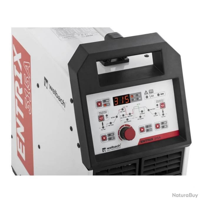 Poste À Souder Aluminium Alu TIG MMA E-Hand ENTRIX 315A (400 V, 315 A, FM 60%, Amorçage HF, Prof. M 2 Poste À Souder Aluminium Alu TIG MMA E-Hand ENTRIX 315A (400 V, 315 A, FM 60%, Amorçage HF, Prof. M – Image 2