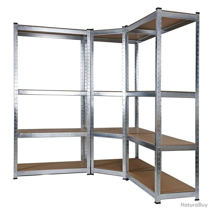 Rayonnage D'atelier Lourd étagères Enfichables 160 Cm Armoire De Coin Kit Cave Stockage 16_0002707 2 Rayonnage D'atelier Lourd étagères Enfichables 160 Cm Armoire De Coin Kit Cave Stockage 16_0002707 – Image 2