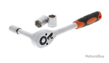 Set D?embouts Werckmann 13 Pièces Avec Cliquet 1 2 Set D?embouts Werckmann 13 Pièces Avec Cliquet 1 – Image 2