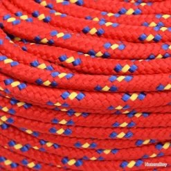 Corde De Bateau Rouge 6 Mm 250 M Polypropylène -Des outils pour votre vie. 00003 Corde de bateau Rouge 6 mm 250 m Polypropylene