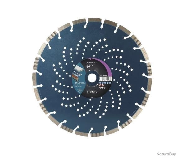 Disque Diamant Pro Tt D. 450 X 25,4 X H 12 Sidamo 1 Disque Diamant Pro Tt D. 450 X 25,4 X H 12 Sidamo