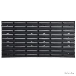 Ensemble D'étagères D'atelier 35 Pcs Rouge Et Noir 77x39 Cm PP 8 Ensemble D'étagères D'atelier 35 Pcs Rouge Et Noir 77x39 Cm PP -Des outils pour votre vie. 00003 Ensemble d etageres d atelier 35 pcs Rouge et noir 77x39 cm PP