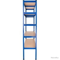 Etagère Charge Lourde Atelier Bricolage 5 Niveaux 175 Kg Bleu 3408167 9 Etagère Charge Lourde Atelier Bricolage 5 Niveaux 175 Kg Bleu 3408167 -Des outils pour votre vie. 00003 Etagere charge lourde atelier bricolage 5 niveaux 175 kg bleu 3408167