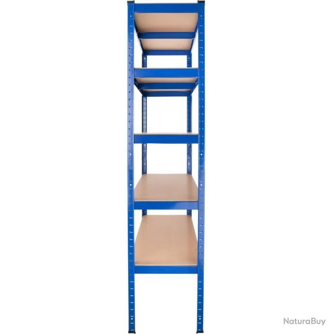 Etagère Charge Lourde Atelier Bricolage 5 Niveaux 175 Kg Bleu 3408167 3 Etagère Charge Lourde Atelier Bricolage 5 Niveaux 175 Kg Bleu 3408167 – Image 3