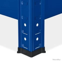 Étagère Charge Lourde Garage établi 900 Kg Supporté à Clipser 5 Niveaux Cave 180 Cm Bleu 13_0001063 -Des outils pour votre vie. 00003 Etagere charge lourde garage etabli 900 kg supporte a clipser 5 niveaux cave 180 cm bleu 13 0001063
