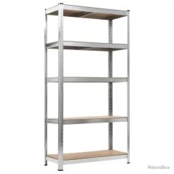 Étagères De Rangement 2 Pcs 90x40x180 Cm MDF 144812 -Des outils pour votre vie. 00003 Etageres de rangement 2 pcs 90x40x180 cm MDF