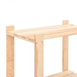 Étagères De Rangement à 5 Niveaux 3 Pcs 80x38x170 Cm Pin 250 Kg 3051114 -Des outils pour votre vie. 00003 Etageres de rangement a 5 niveaux 3 pcs 80x38x170 cm Pin 250 kg 3051114