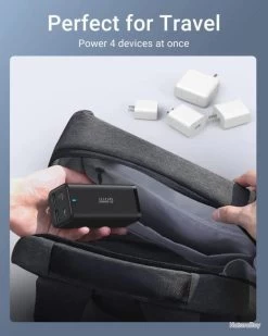 Multiple Chargeur 100W 2 Port USB-C PD 3.0 PPS Et 2-Port USB QC 3.0 Câble 1.5m -Des outils pour votre vie. 00003 Multiple Chargeur 100W 2 Port USB C PD 3.0 PPS et 2 Port USB QC 3.0 Cable 1.5m