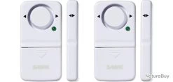 Alarme Magn?tique Pour Porte Et Fen?tre (Par 2) SABRE RED - SADWA2
