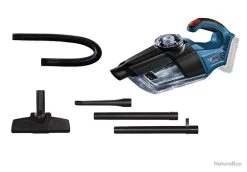 Bosch - Aspirateur Sans Fil 18V Cuve 0,7L Sans Batterie Ni Chargeur GAS 18V-1 - 06019C6200 Bosch Pro