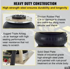 Cric Pneumatique 3 Tonnes, Cric De Levage Triples Coussins.....LIVRAISON OFFERTE -Des outils pour votre vie. 00004 Cric Pneumatique 3 tonnes Cric de Levage Triples Coussins.LIVRAISON OFFERTE