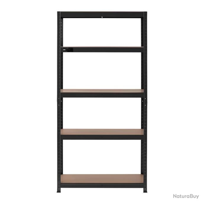 Étagère Charge Lourde étagère Métallique étagère D'atelier 90 X 40 X 180 Cm Supporte 5 X 175 Kg Gar 4 Étagère Charge Lourde étagère Métallique étagère D'atelier 90 X 40 X 180 Cm Supporte 5 X 175 Kg Gar – Image 4