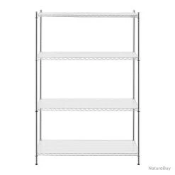 Étagère Charge Lourde Métallique Professionnel 120 X 60 X 180 Cm 1 000 Kg 14_0001506 -Des outils pour votre vie. 00004 Etagere charge lourde metallique professionnel 120 x 60 x 180 cm 1 000 kg 14 0001506