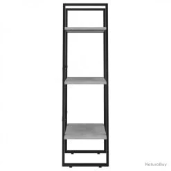 Étagère De Rangement Gris Béton 60x30x105 Cm Aggloméré 806511 -Des outils pour votre vie. 00004 Etagere de rangement Gris beton 60x30x105 cm Agglomere 806511