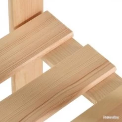 Étagère De Stockage 5 Niveaux 80x28,5x170 Cm Bois De Pin Massif 327320 -Des outils pour votre vie. 00004 Etagere de stockage 5 niveaux 80x28 5x170 cm Bois de pin massif 327320