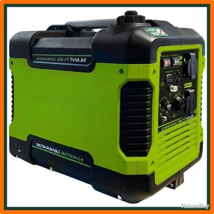 Groupe électrogène à Essence 2200W - Système Eco Speed Control - Livraison Gratuite Et Rapide 1 Groupe électrogène à Essence 2200W - Système Eco Speed Control - Livraison Gratuite Et Rapide