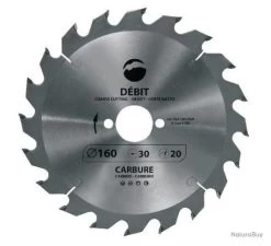 Lame Carbure / Portative D.235x30x20z Alt. / Bois Leman