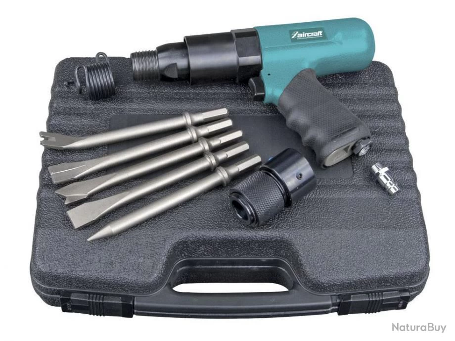 Burineur Pneumatique Professionnel + 5 Burins Aircraft MHB PRO 2 Burineur Pneumatique Professionnel + 5 Burins Aircraft MHB PRO – Image 2